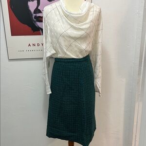 Vintage Tweed Skirt